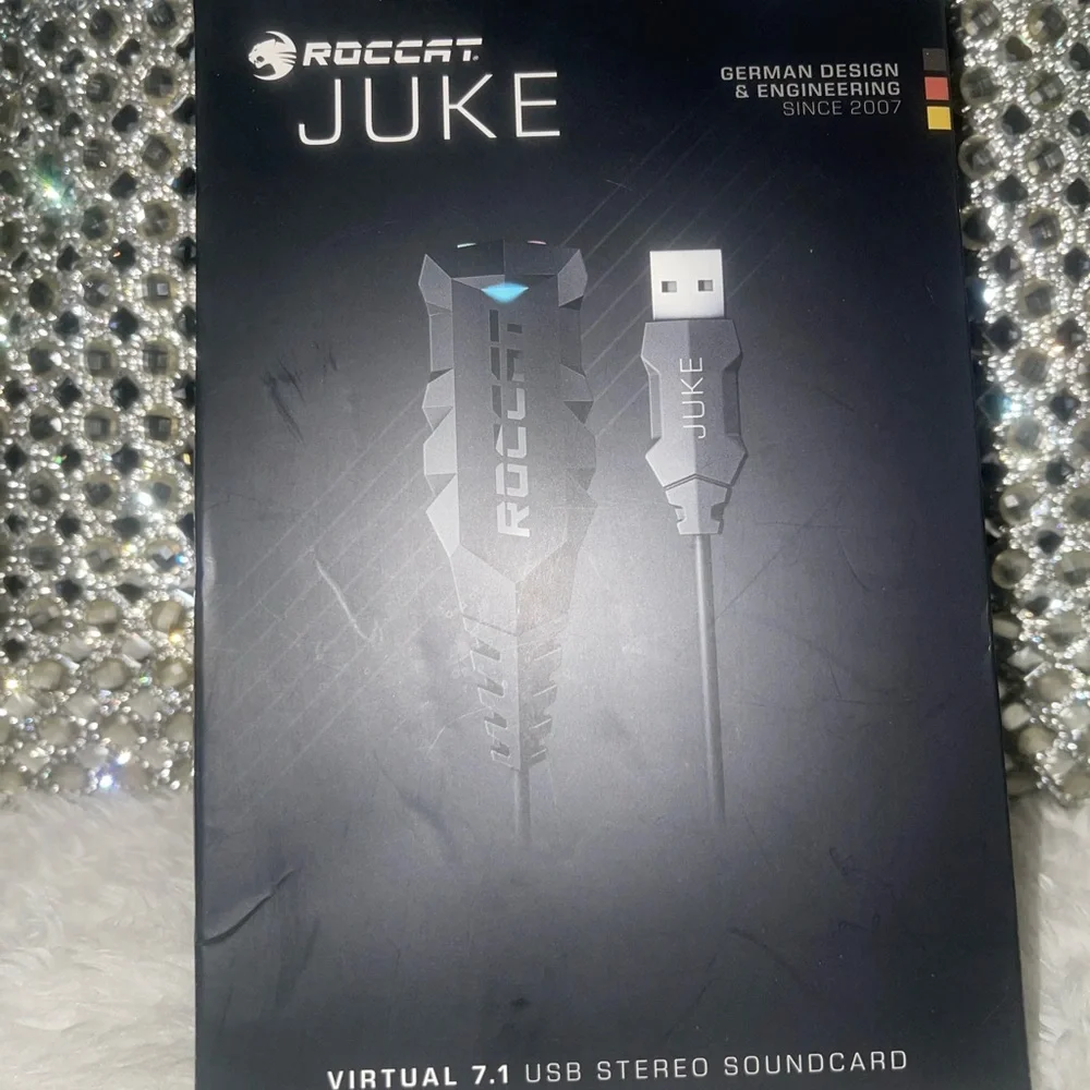 Juke Virtual 7.1 USB Stereo Soundcard - Black